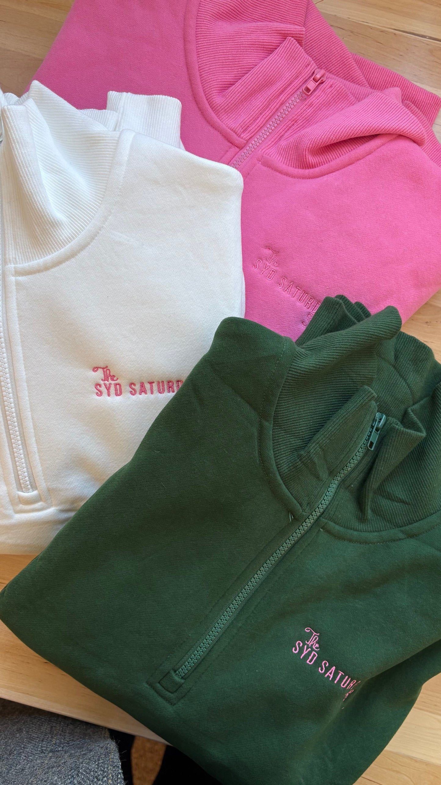 Syd Sat Quarter Zip Sweatshirt