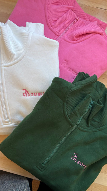 Syd Sat Quarter Zip Sweatshirt
