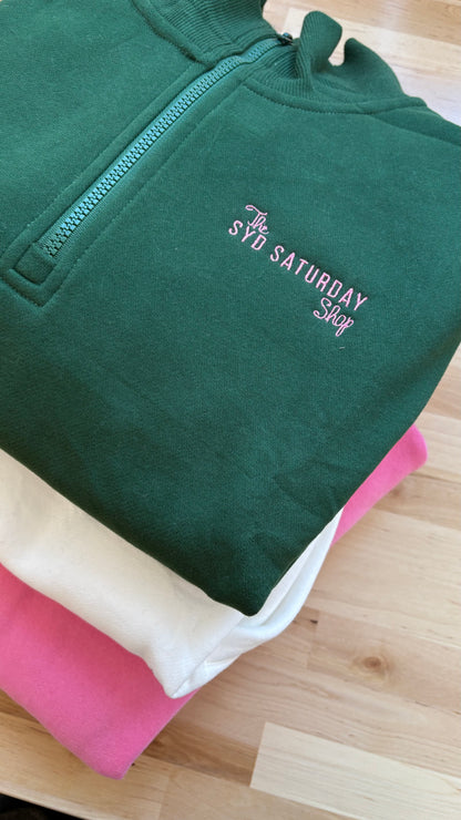 Syd Sat Quarter Zip Sweatshirt